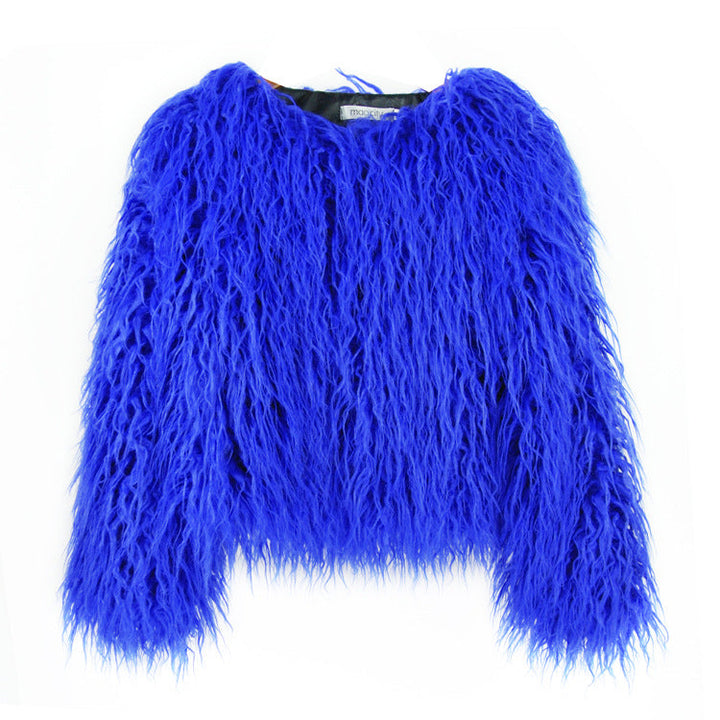 Priscilla faux fur coat – image 9