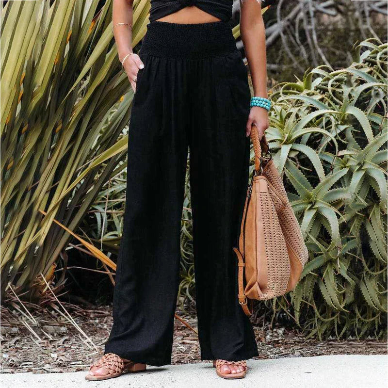 Fallon relaxed oversized wide leg pants – image 9