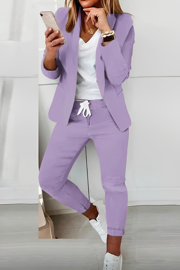 Bernadette relaxed two piece suit set – image 7