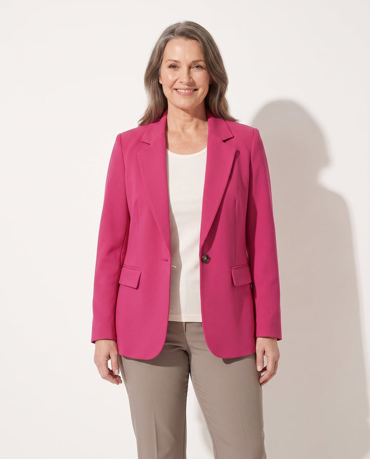 Lexi velvet blazer coat