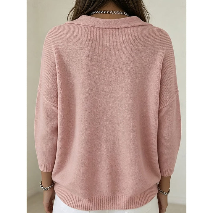 Janessa soft cowl neck sweater – image 2