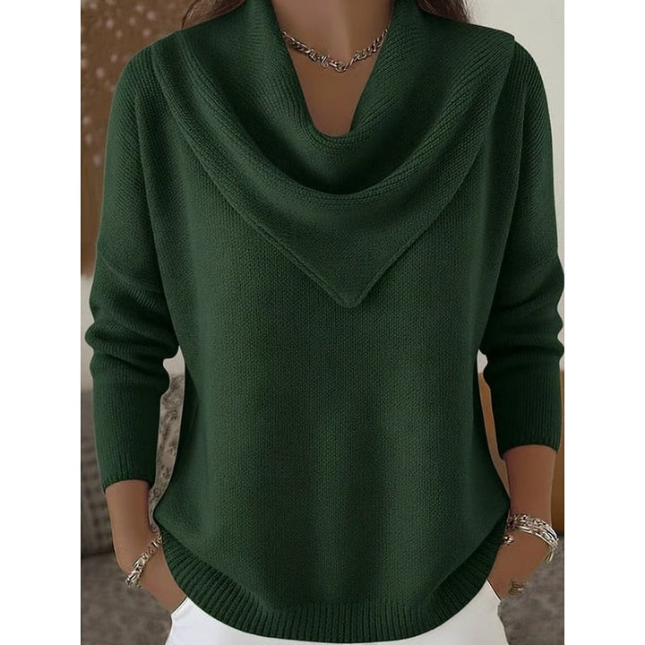 Janessa soft cowl neck sweater – image 9