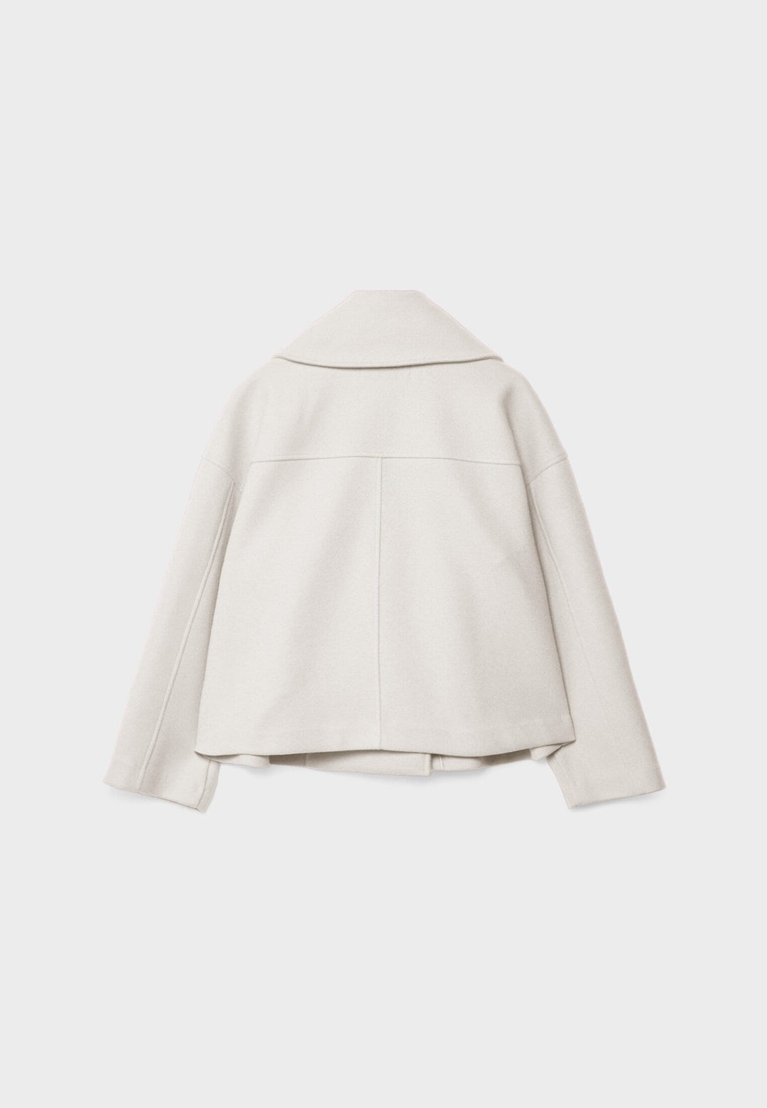 Felicity cropped double breasted pea coat – image 13