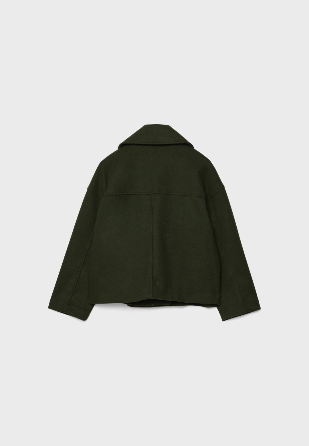 Felicity cropped double breasted pea coat – image 11