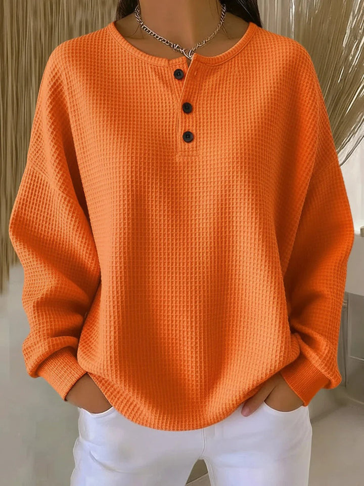 Everly waffle knit sweater – image 17