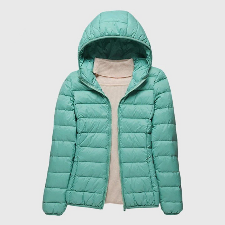 Janey wrap front quilted puffer jacket – image 9