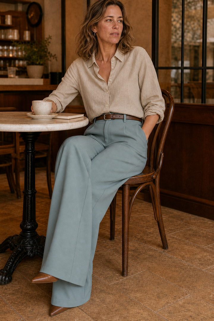 Ariana high waisted wide leg pants – image 10