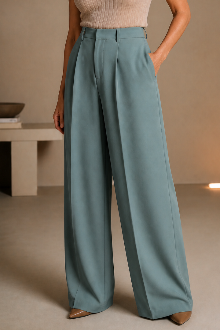 Ariana high waisted wide leg pants – image 2