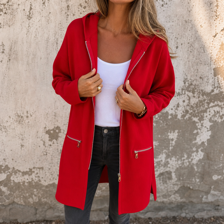 Kendra longline hooded cardigan – image 10