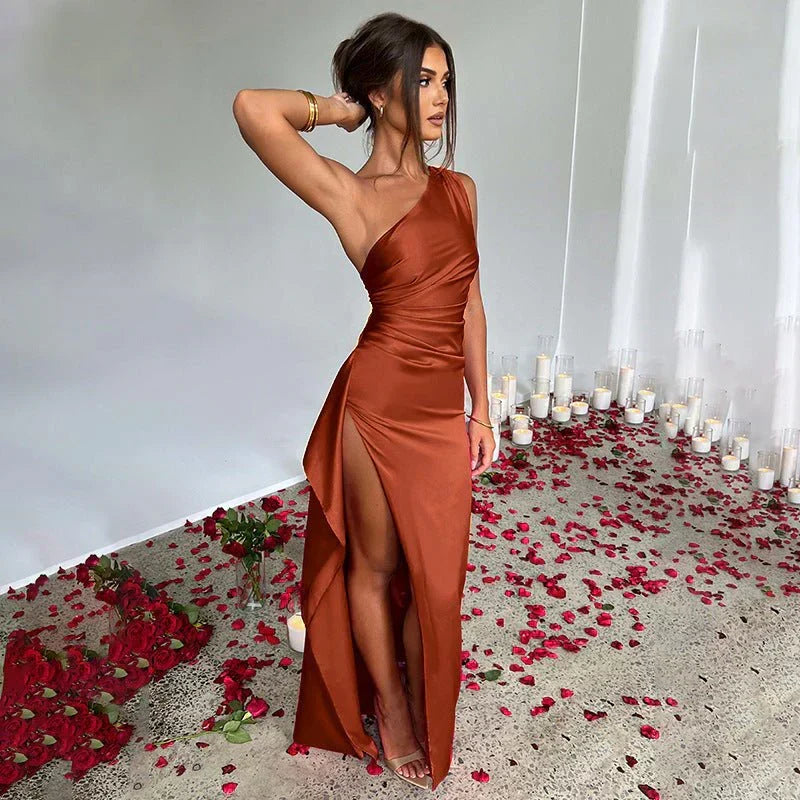 Elaina one shoulder maxi dress – image 3