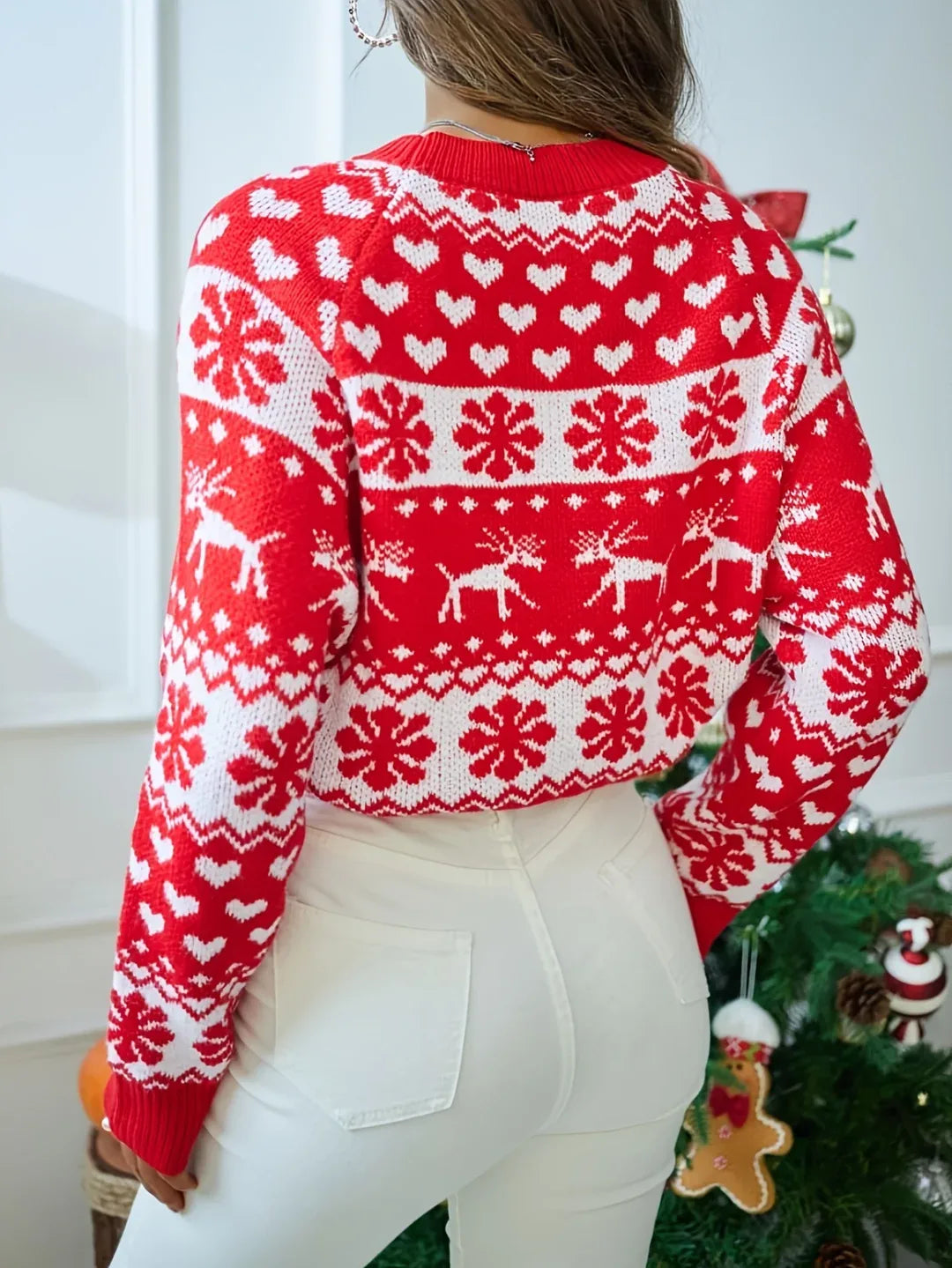 Winifred fair isle christmas sweater – image 2