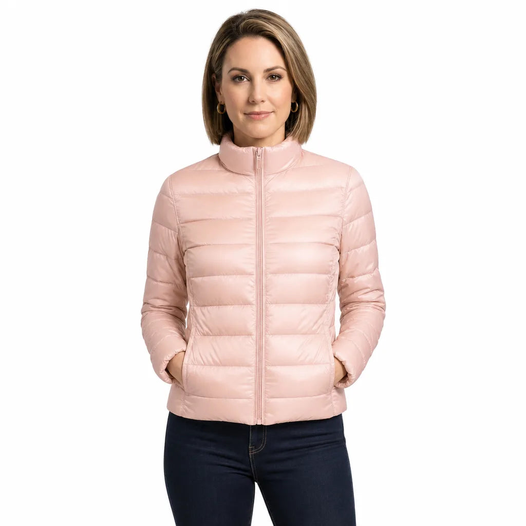 Reyna channel quilted puffer jacket – image 3