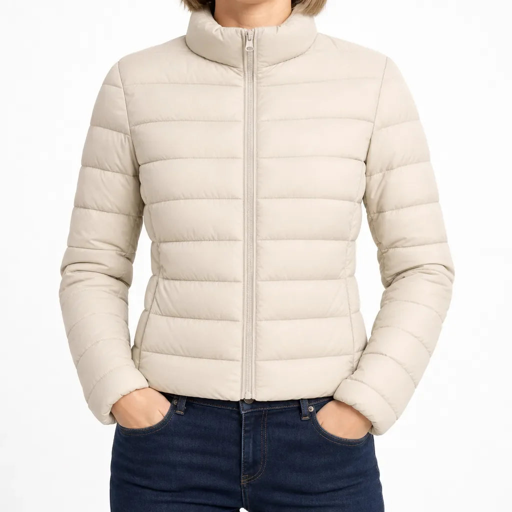 Reyna channel quilted puffer jacket – image 4