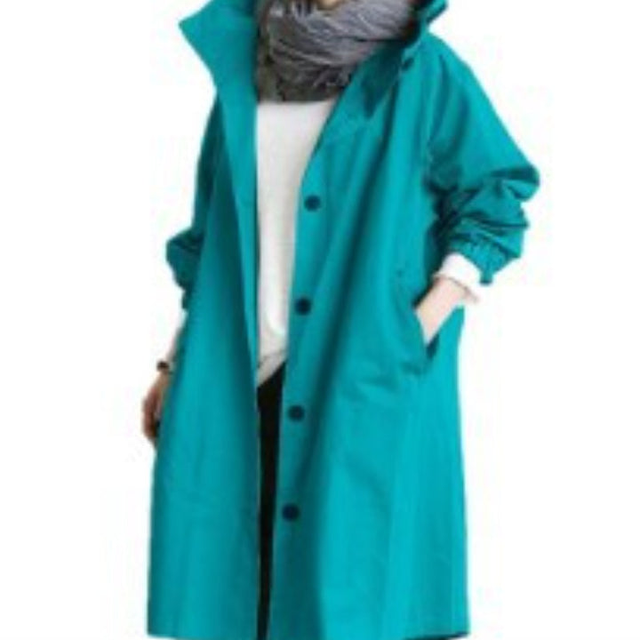 Vanessa hooded oversized trench coat – image 5