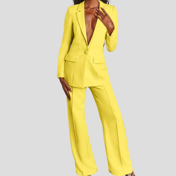 Zaria two piece tailored blazer and pant suit