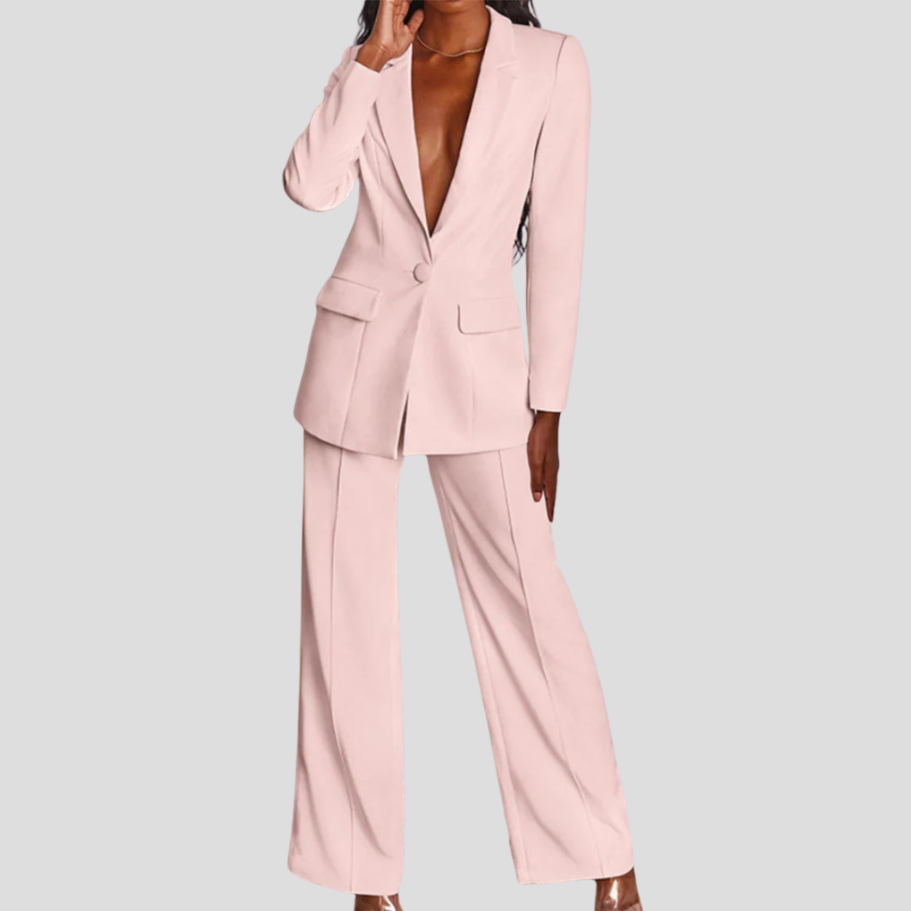 Zaria two piece tailored blazer and pant suit – image 5