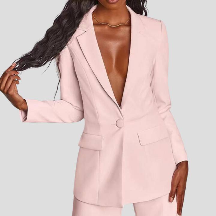 Zaria two piece tailored blazer and pant suit – image 8