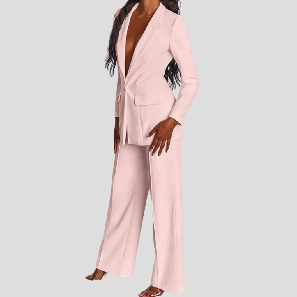 Zaria two piece tailored blazer and pant suit – image 7