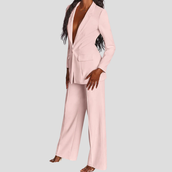 Zaria two piece tailored blazer and pant suit – image 7