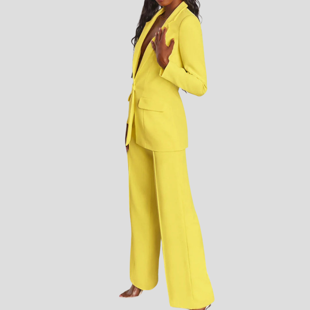 Zaria two piece tailored blazer and pant suit – image 4