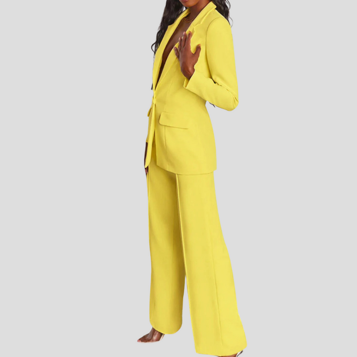 Zaria two piece tailored blazer and pant suit – image 4