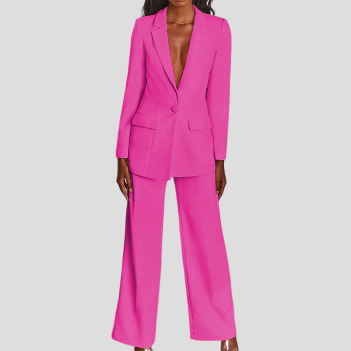 Zaria two piece tailored blazer and pant suit – image 14