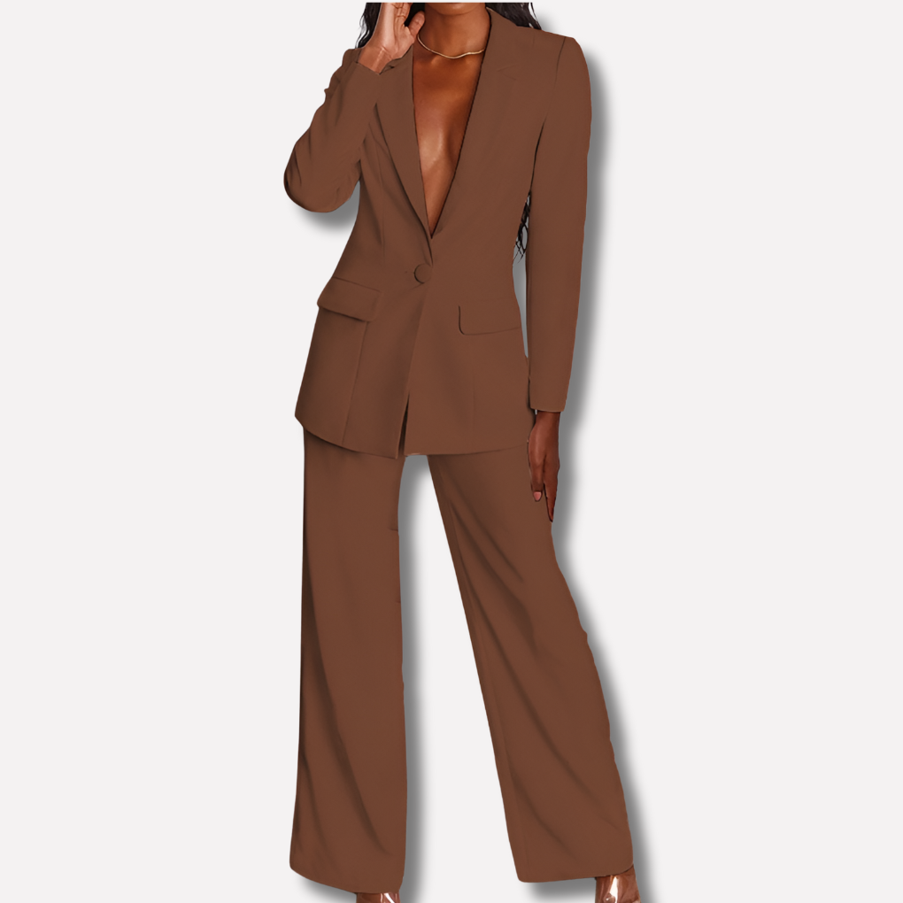 Zaria two piece tailored blazer and pant suit – image 9