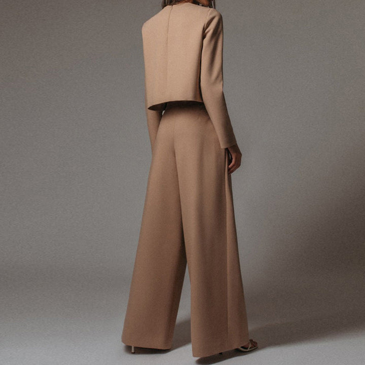 Laney relaxed wide leg two piece set – image 6
