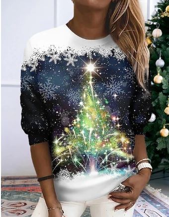 Almeda soft knit christmas sweater – image 11