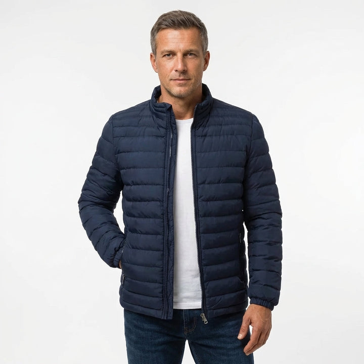 Leila funnel neck quilted puffer jacket – image 13