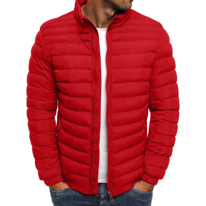 Leila funnel neck quilted puffer jacket – image 2