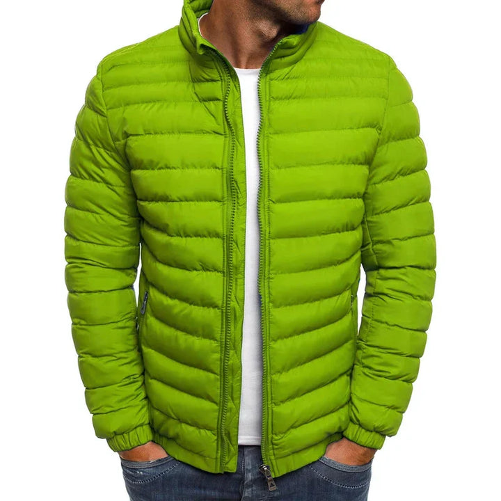 Leila funnel neck quilted puffer jacket – image 6