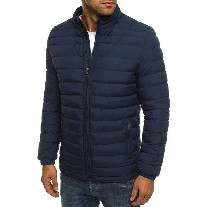 Leila funnel neck quilted puffer jacket – image 9