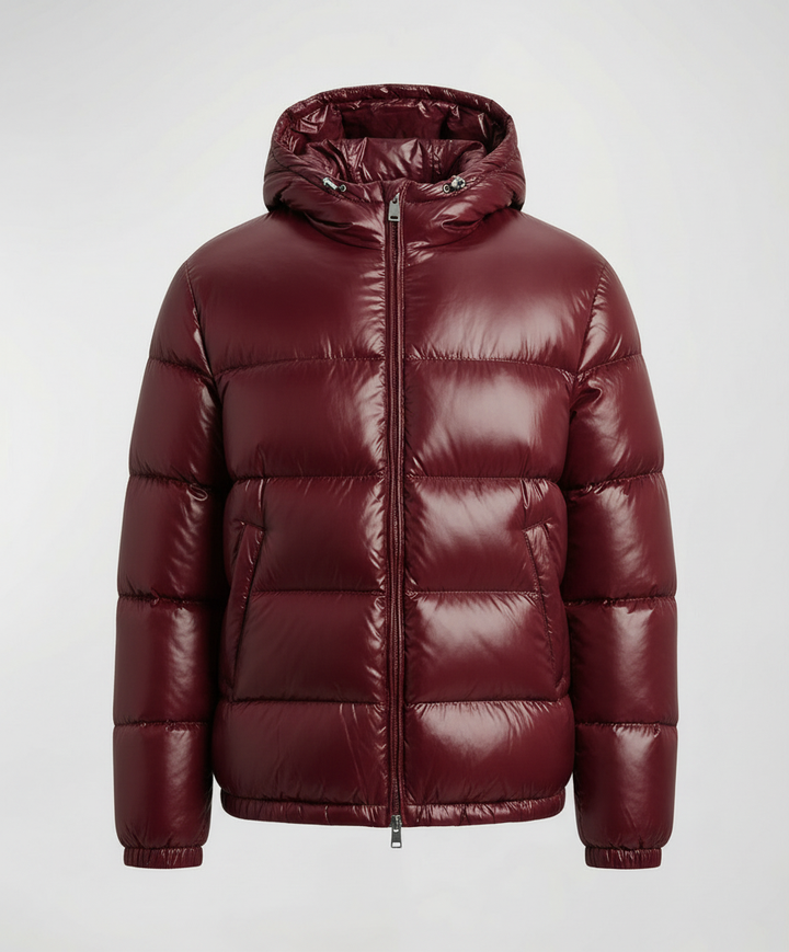 Belen hooded cropped puffer jacket – image 5
