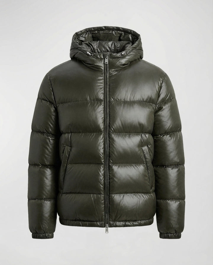 Belen hooded cropped puffer jacket – image 6