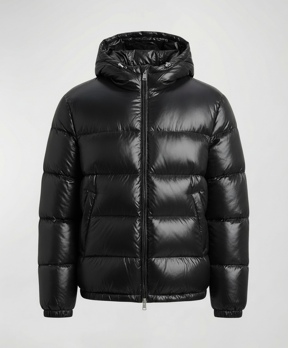 Belen hooded cropped puffer jacket – image 7