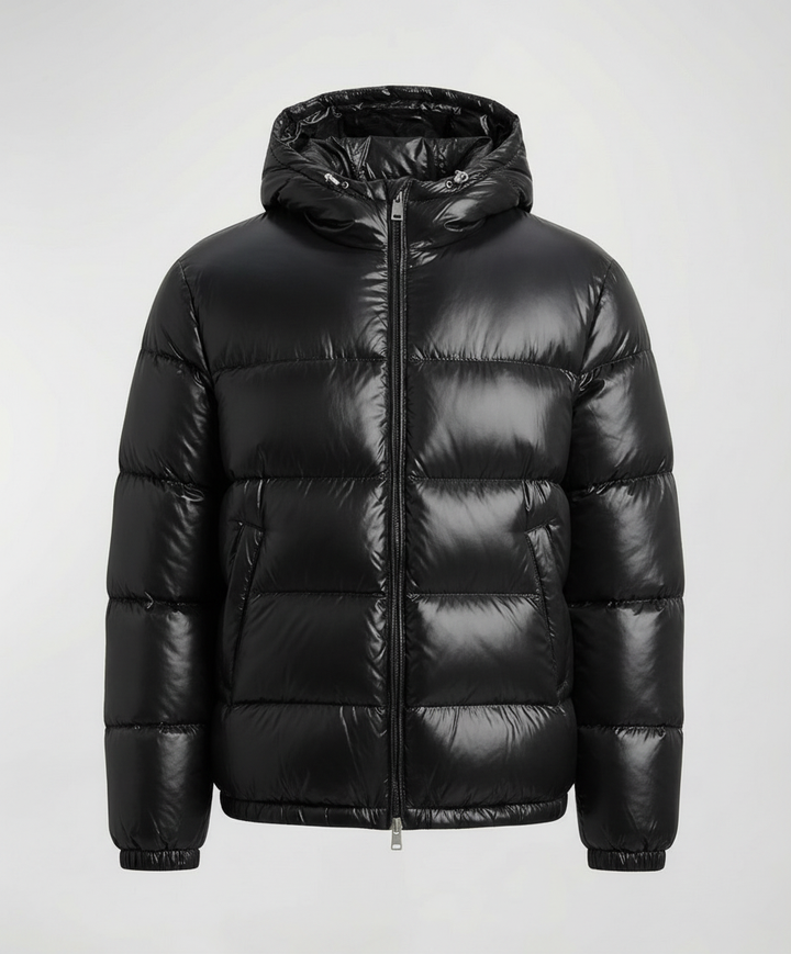 Belen hooded cropped puffer jacket – image 7