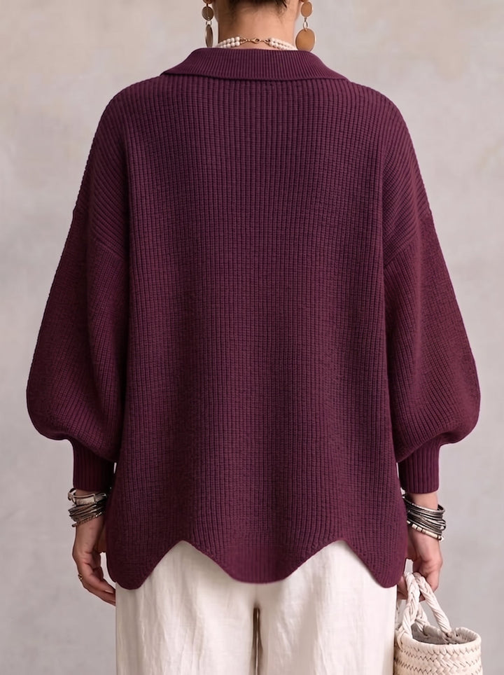 Genevieve oversized button front cardigan – image 4
