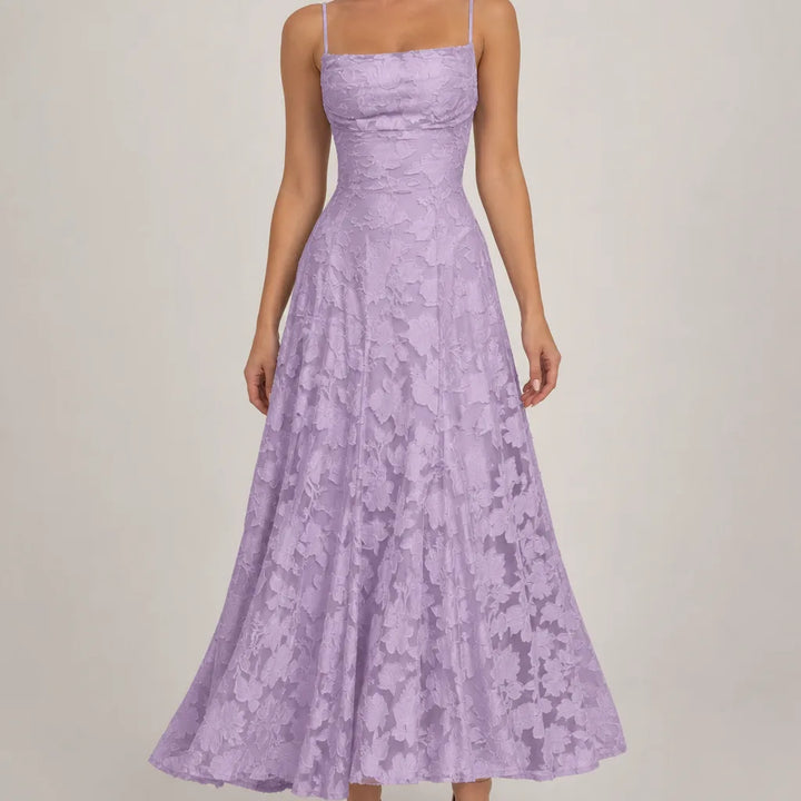 Kristen cowl drape a-line maxi dress – image 6