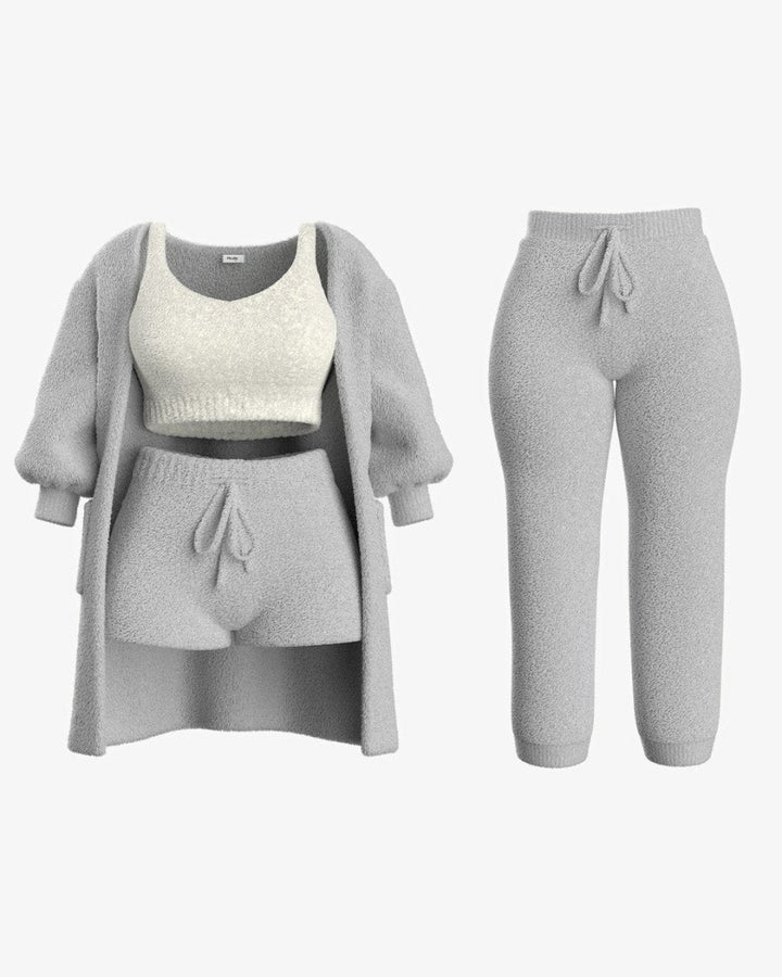Gracelyn boucle sweater set