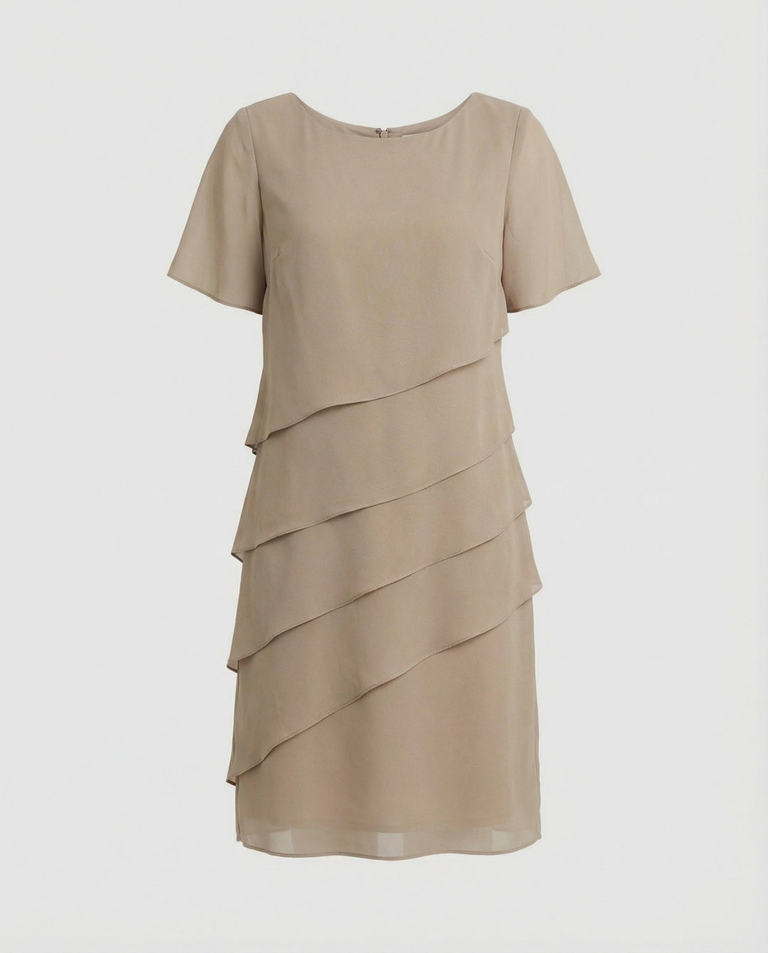 Liesel layered chiffon short sleeve dress – image 7