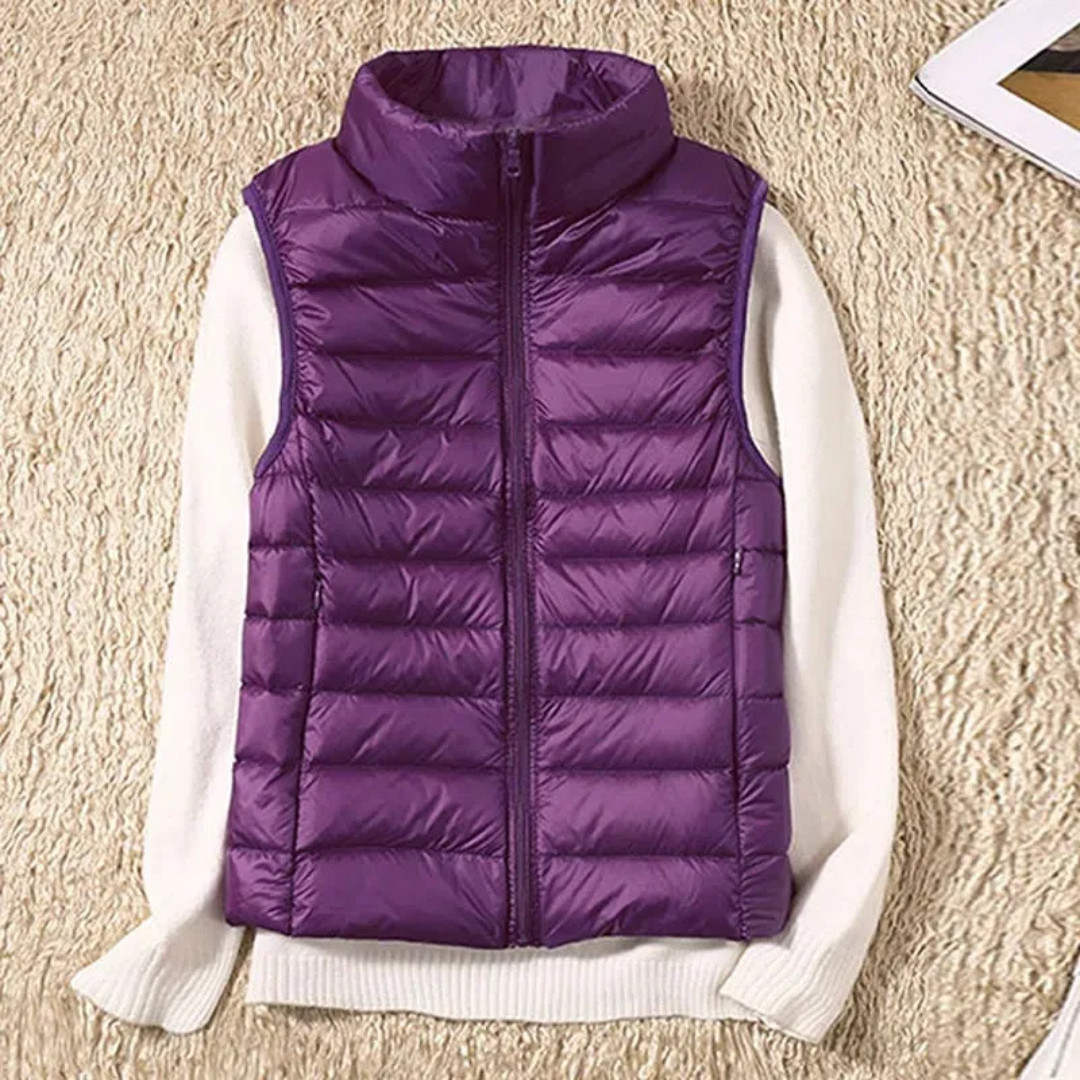 Isla lightweight water resistant padded vest – image 3