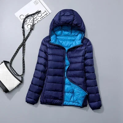 Jolene reversible hooded puffer jacket – image 5