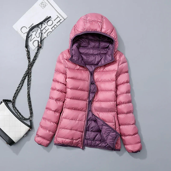 Jolene reversible hooded puffer jacket – image 6