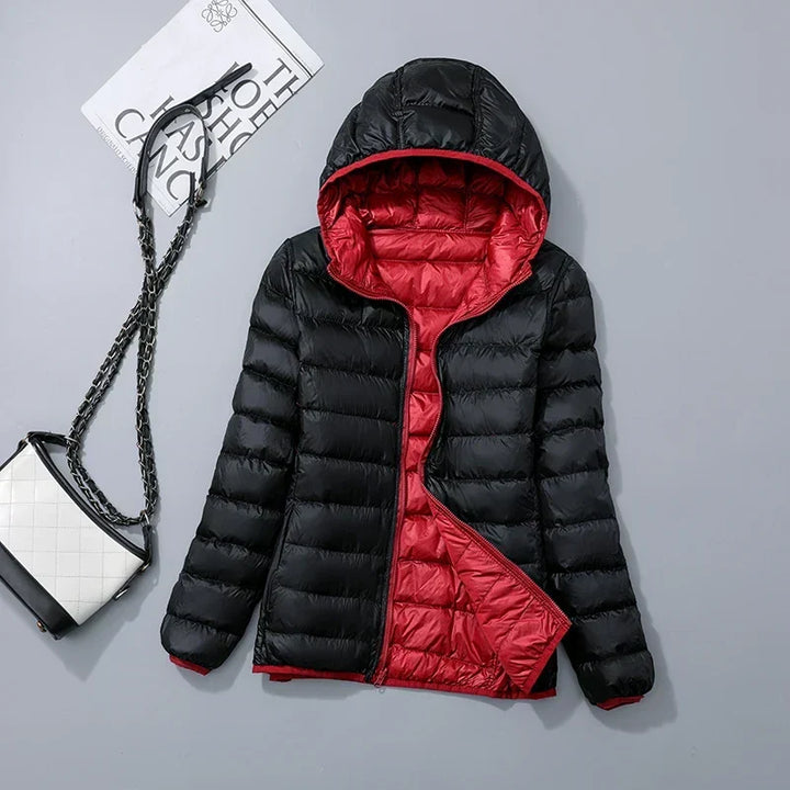 Jolene reversible hooded puffer jacket – image 7