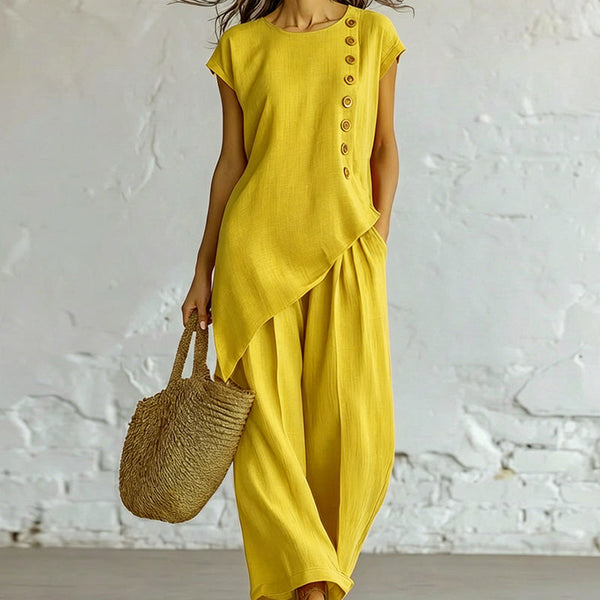 Rowan tunic and wide leg pants set – image 10