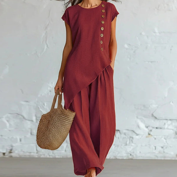 Rowan tunic and wide leg pants set – image 8