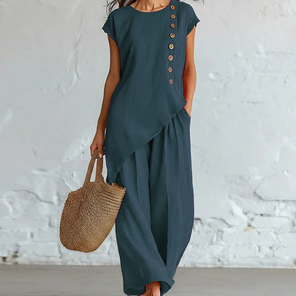 Rowan tunic and wide leg pants set – image 4