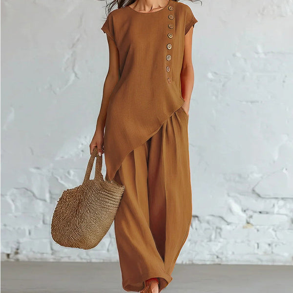 Rowan tunic and wide leg pants set – image 5