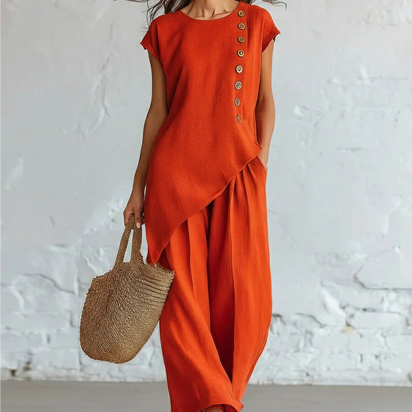 Rowan tunic and wide leg pants set – image 11